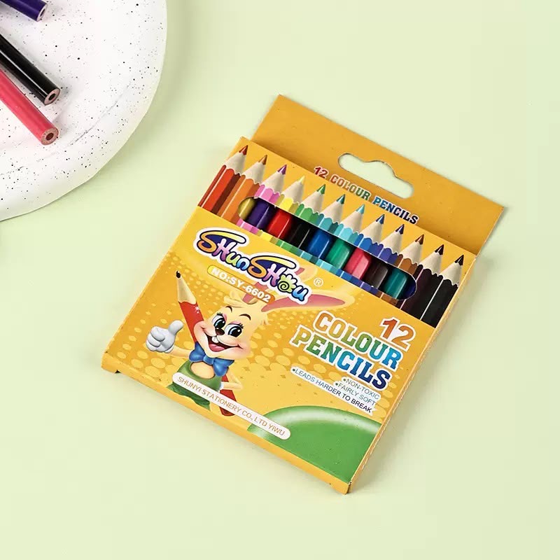 12 Colour Pencils 3.5inch image 4