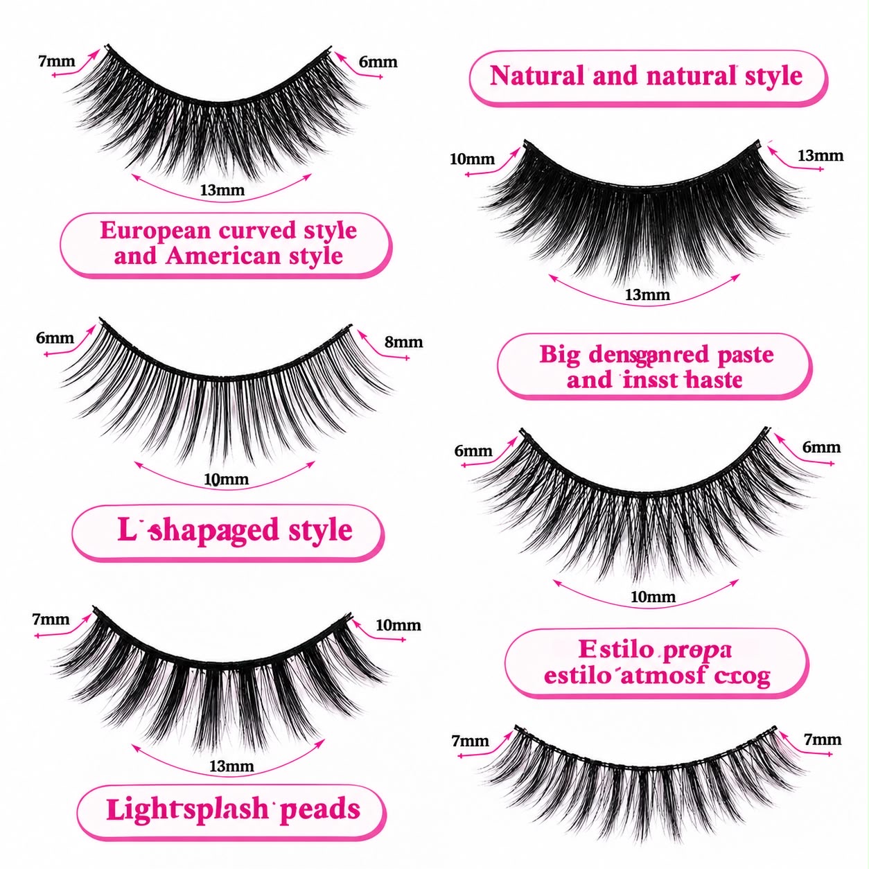 Eyelash Cluster & False Lash Kit – 280 Piece Set image 4