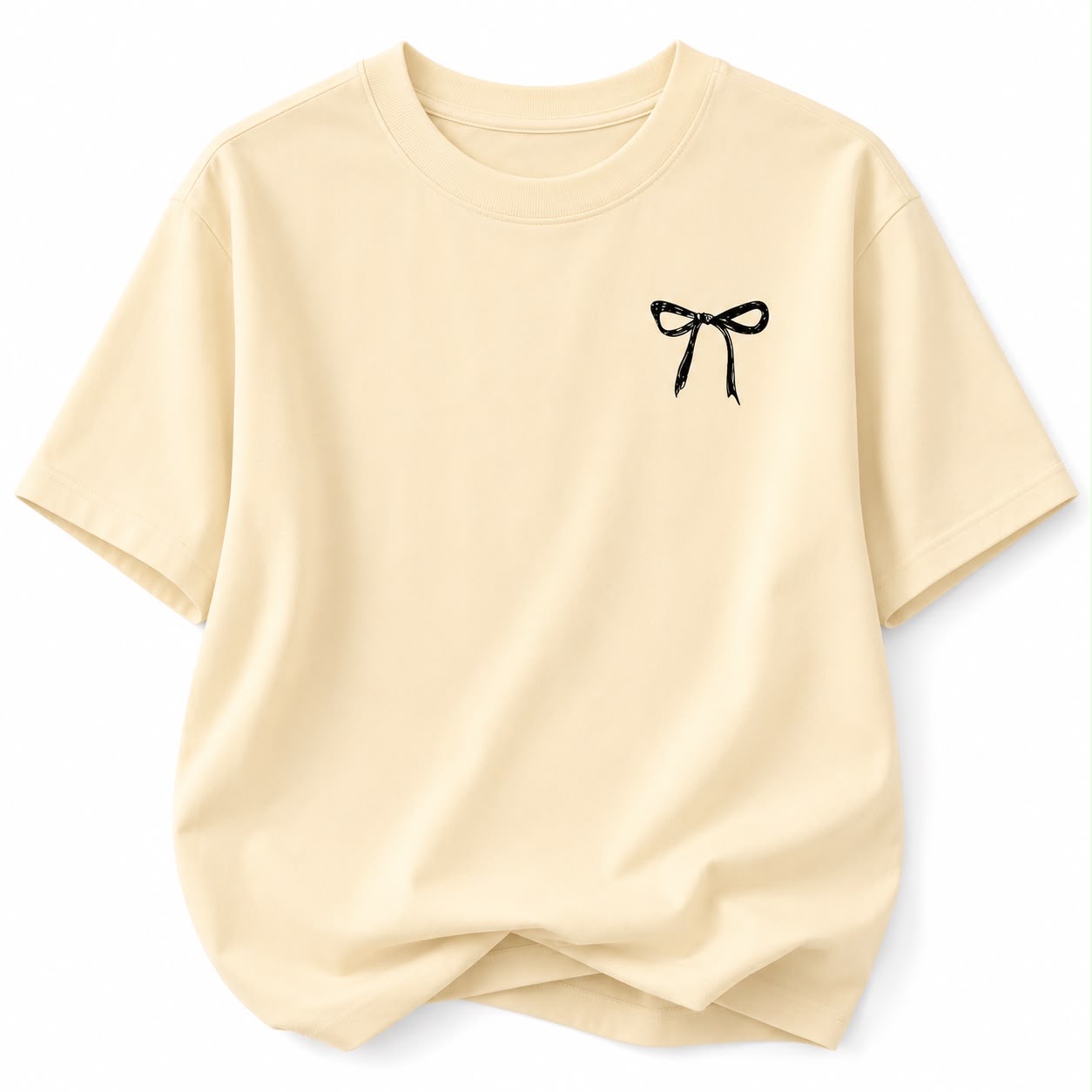 Bow Graphic Short Sleeve T-Shirt image 2