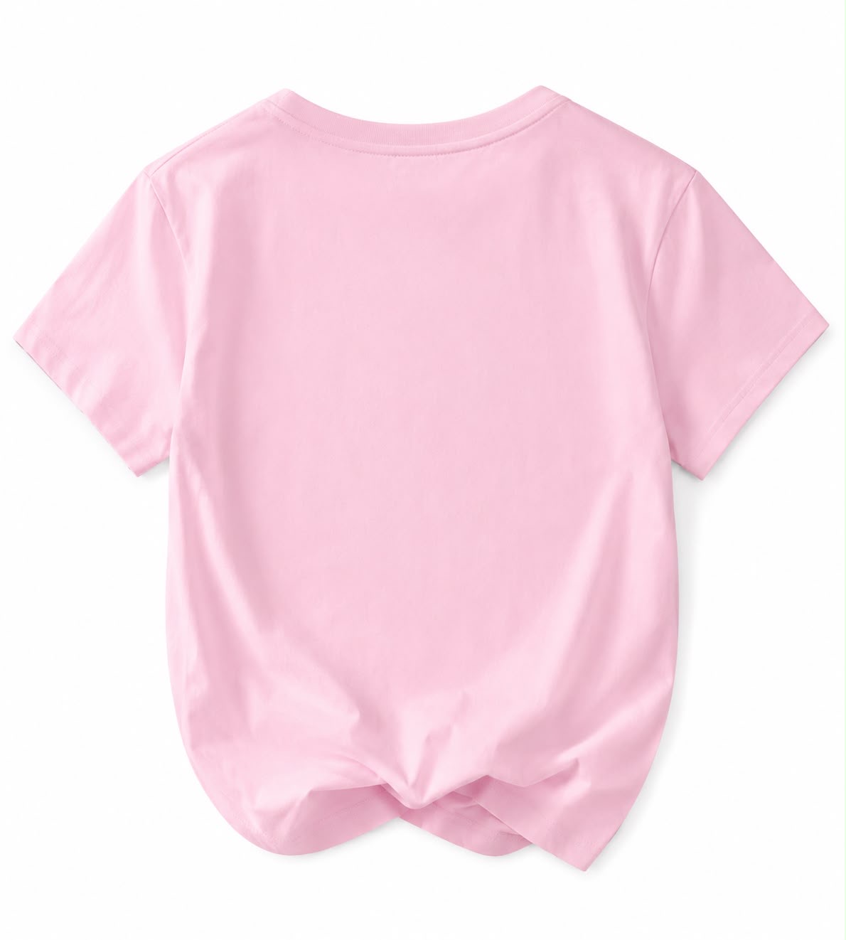 Pink Bow Graphic Short Sleeve T-Shirt image 2