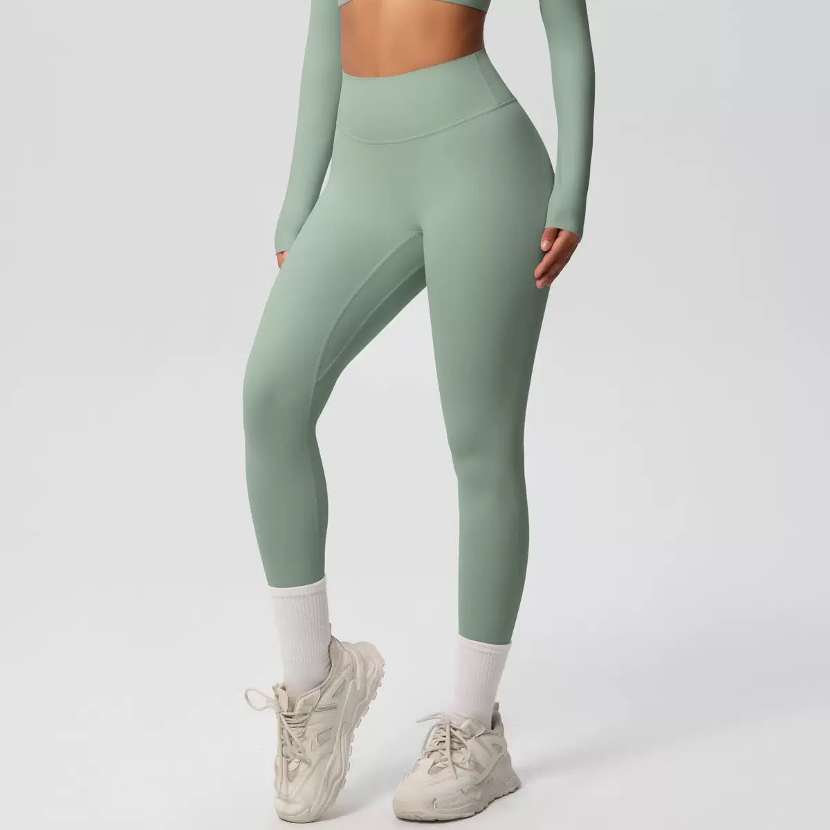 Women’s High-Waist Sculpting Gym Leggings image 2