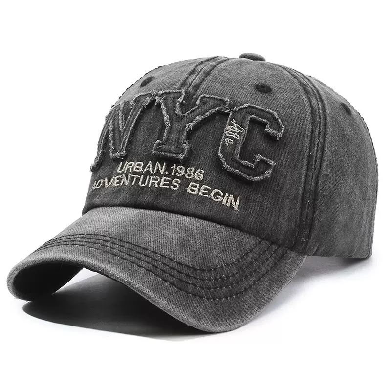 Washed NYC Baseball Cap image 3